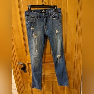 Hollister advanced stretch skinny jeans 29w 30L